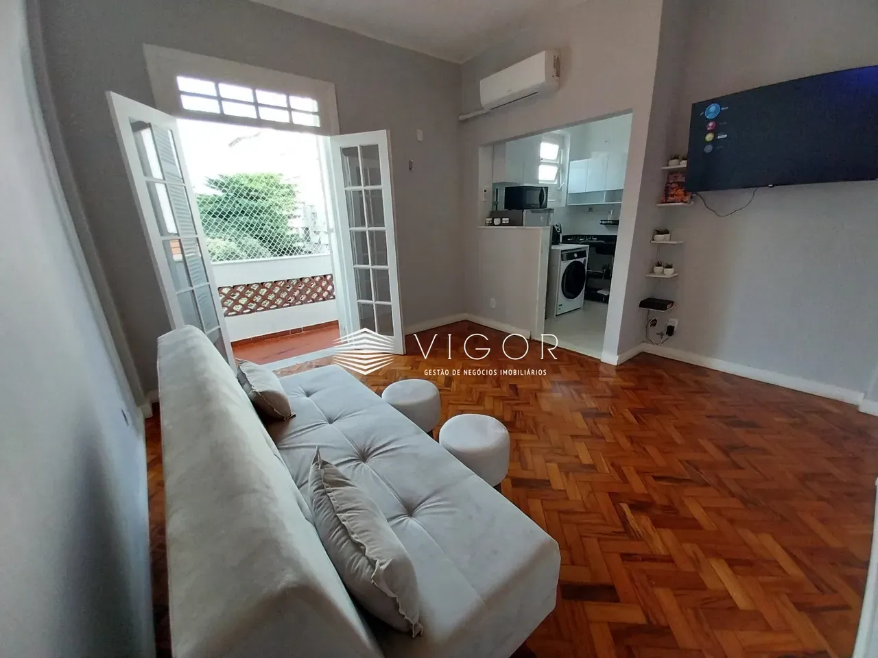 Furnished 49 m² apartment with 1 en-suite bedroom