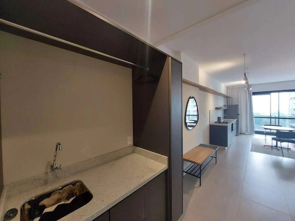 Apartamento de 1 quarto com cozinha integrada e 1 vaga — photo 2