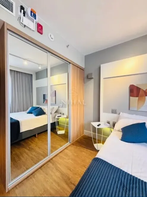 Furnished 1-bedroom apartment with compact kitchenette — photo 6
