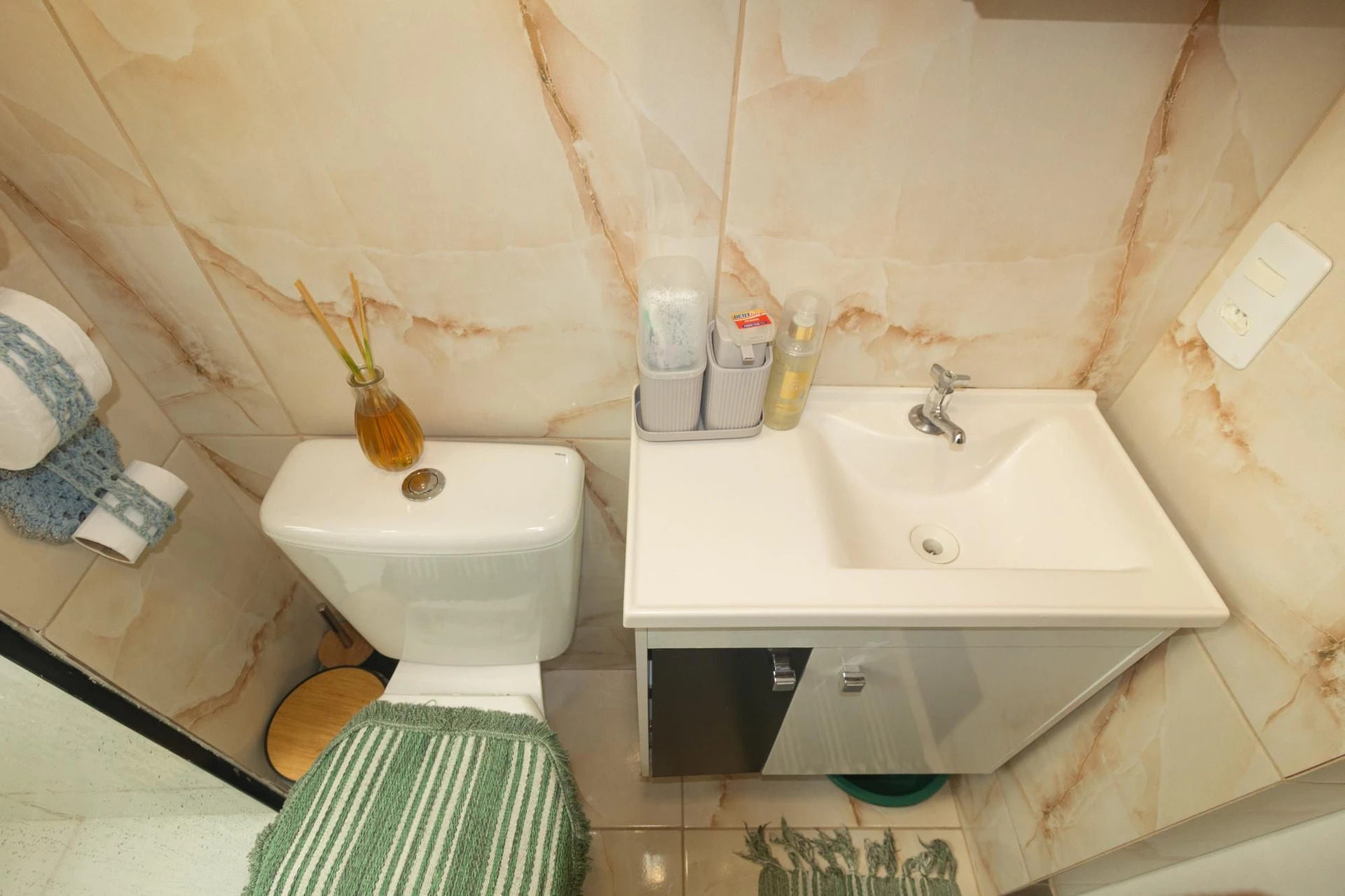 Furnished apartment, 41 m², with a washing machine — photo 44