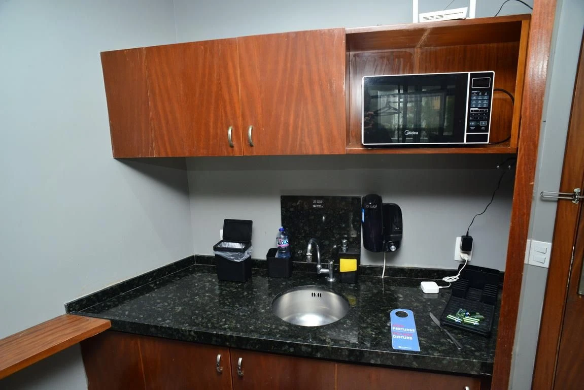 Apartamento mobiliado de 1 quarto com varanda e 1 vaga — photo 9