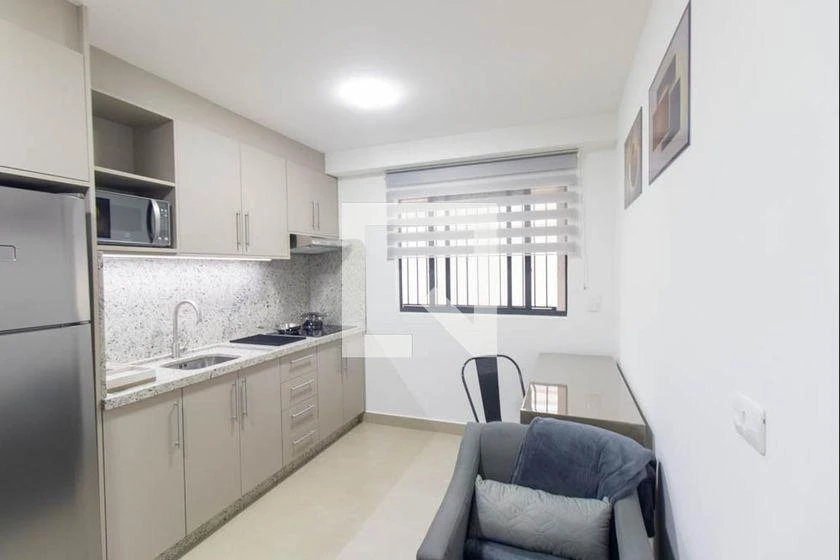 Furnished 1-bedroom apartment with an electric mini-kitchen — photo 4