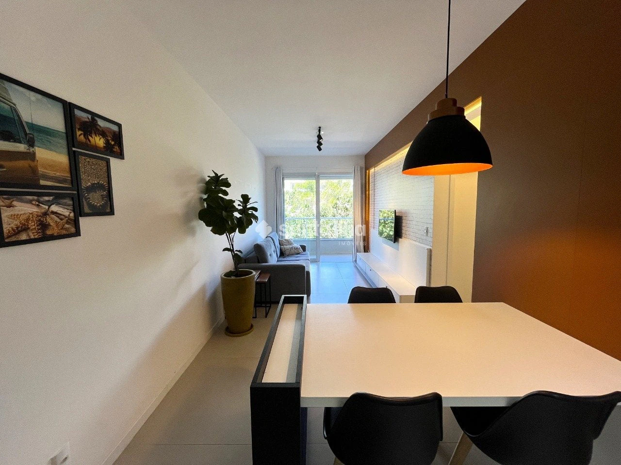 Furnished apartment, 56 m², with a washing machine