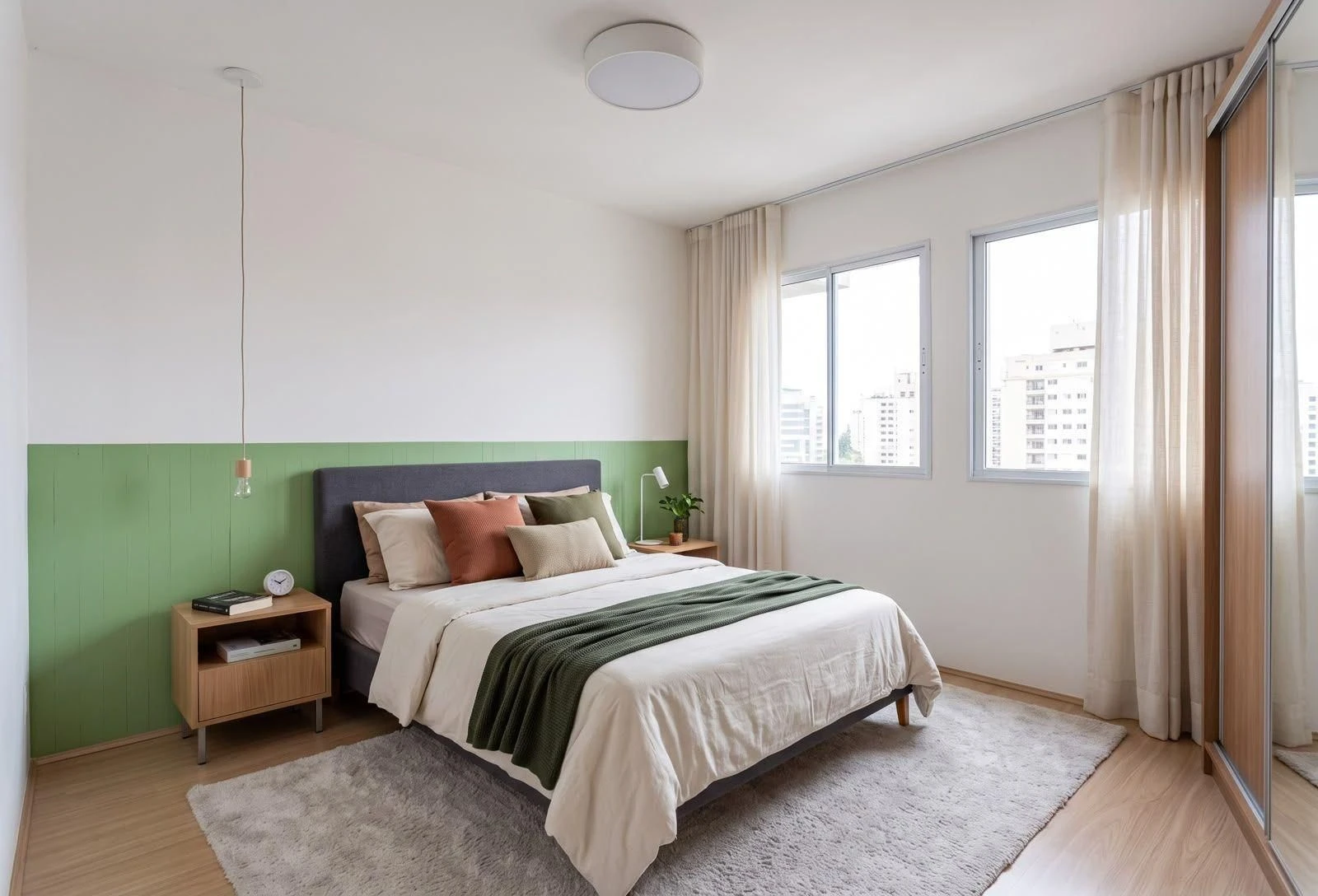 Glass-enclosed balcony in a one-bedroom apartment, 36 m² — photo 5