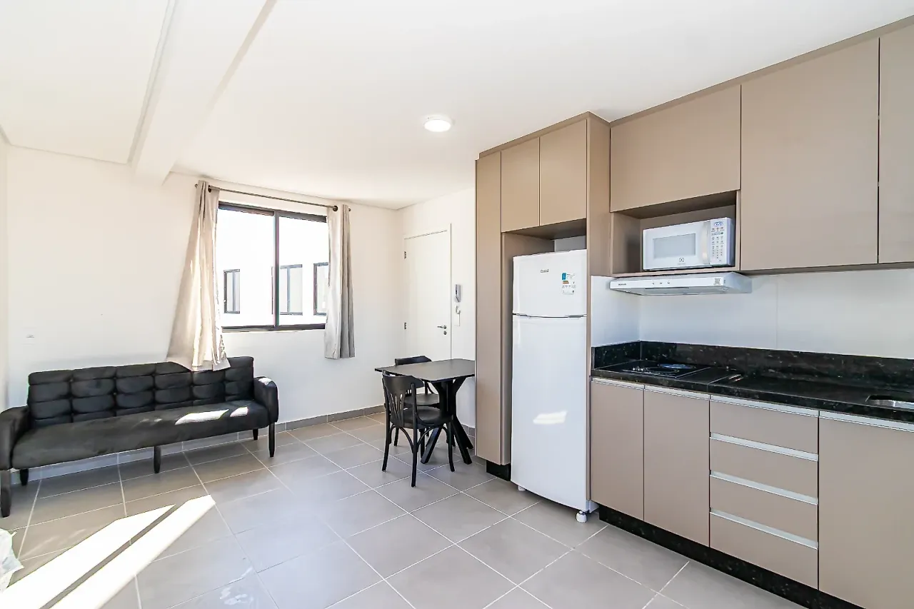 Kitnet/stúdio mobiliado com cozinha integrada e 24 m² — photo 8