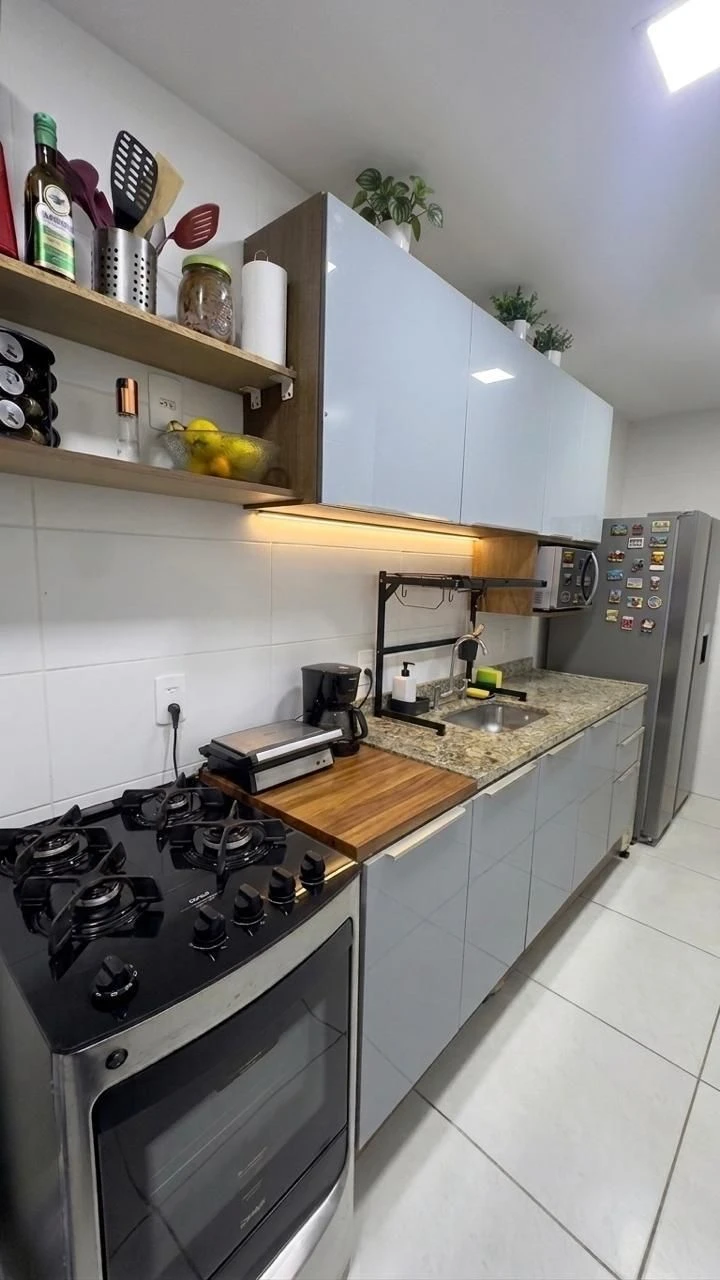 Apartamento mobiliado com varanda e 3 quartos — photo 13