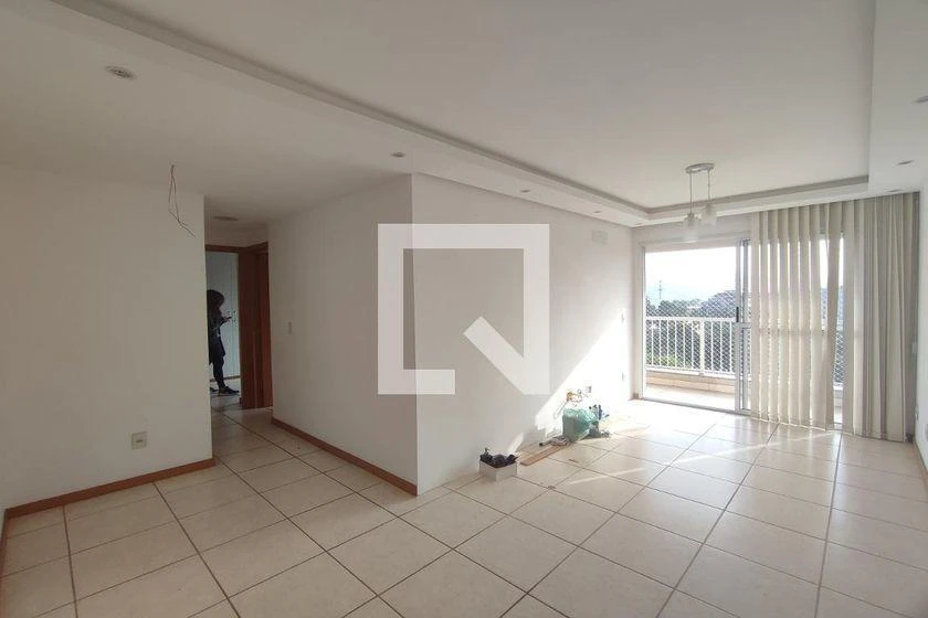 2 quartos e espaço de home office: apartamento de 66 m²