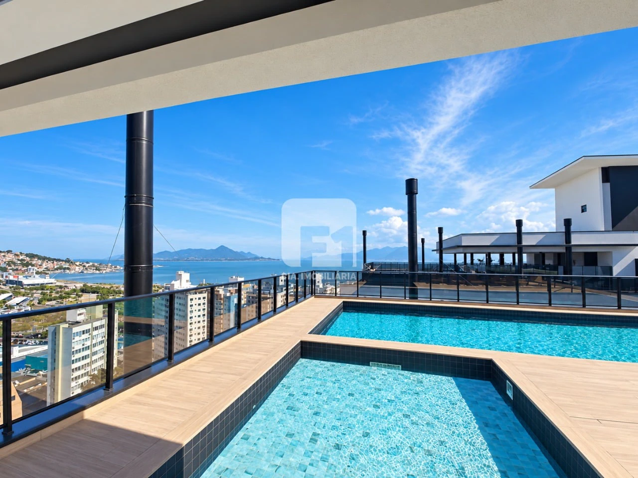 Furnished apartment, 52 m², with a water view — photo 16