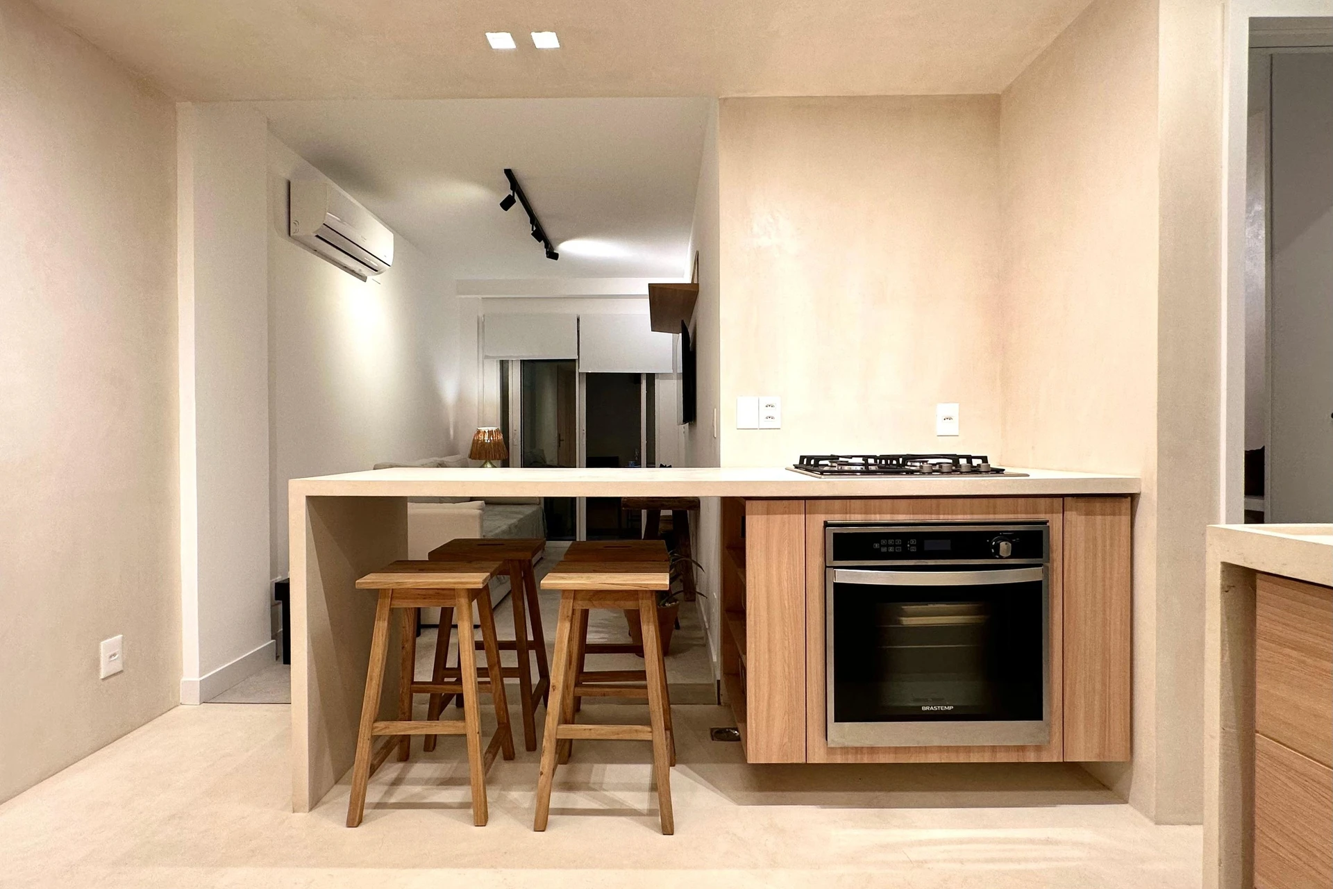 Apartamento de 1 quarto com varanda gourmet, Lagoa — photo 18