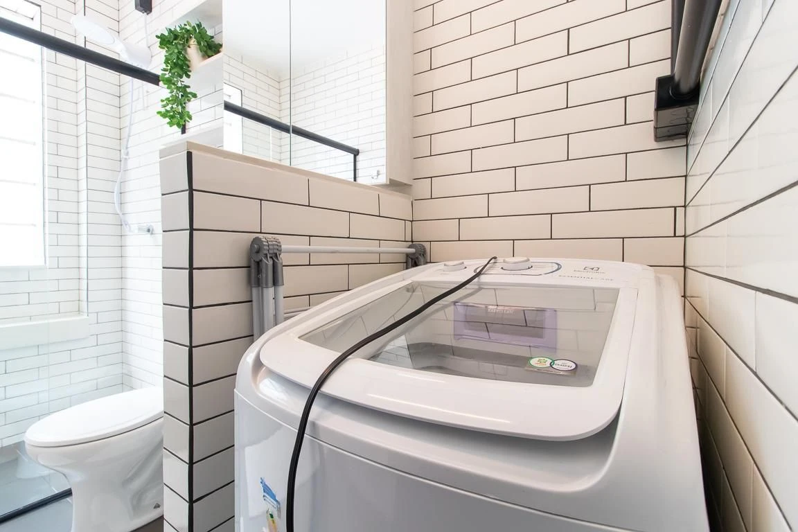 Furnished apartment, 55 m², with a washing machine — photo 22