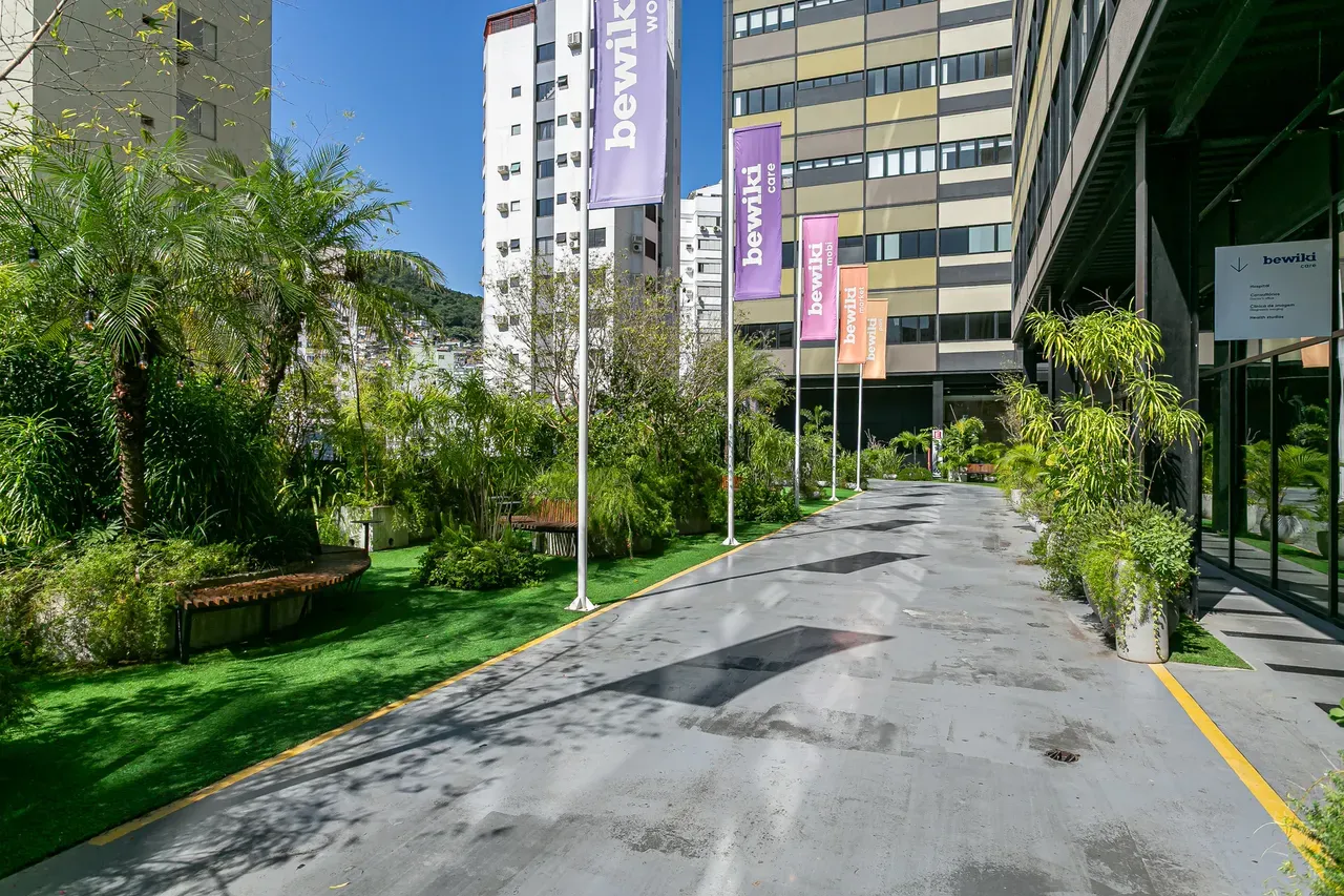 Apartamento mobiliado de 20 m² com 1 dormitório e jardim — photo 26