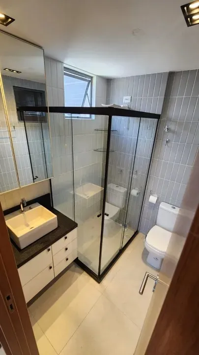 Apartamento mobiliado de 2 quartos em condomínio com piscina — photo 9