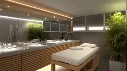 Furnished apartment with 2 bedrooms and open-plan kitchen — photo 18
