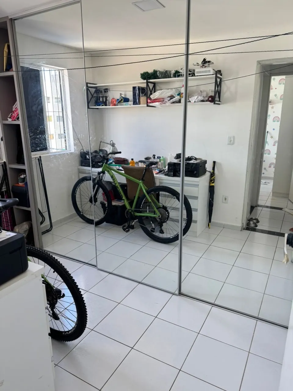 74 m² apartment with a washing machine and a walk-in closet — photo 6