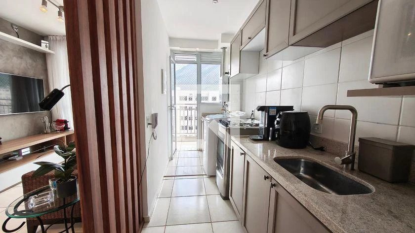 Mountain view in a 2-bedroom apartment, 53 m² — photo 6