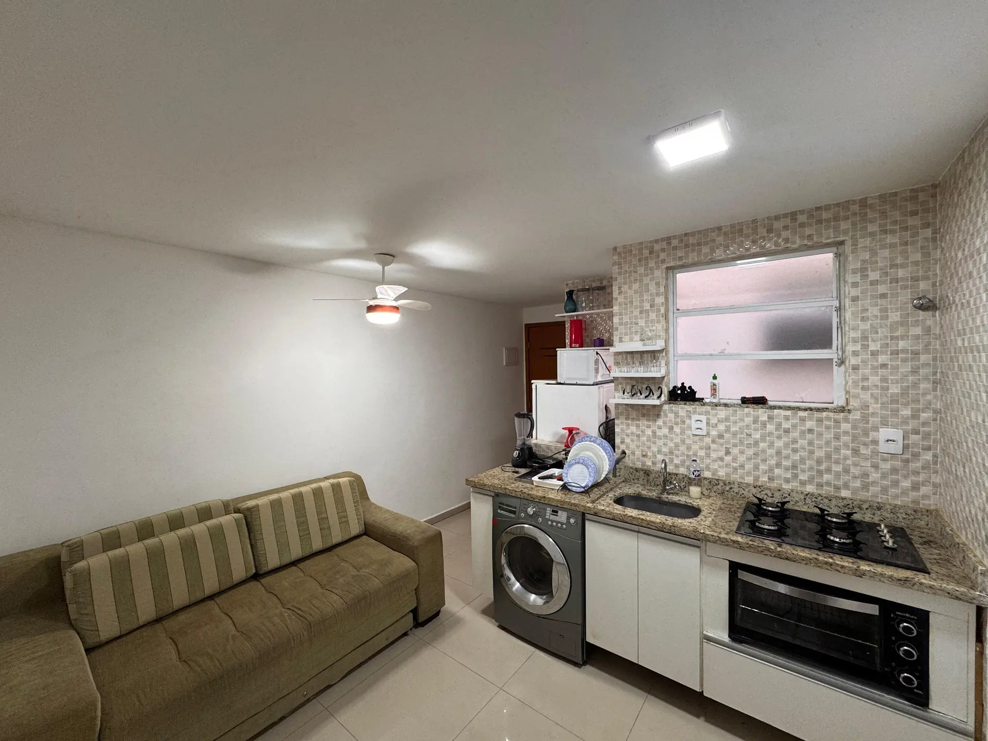 Washing machine in a one-bedroom apartment, 38 m² — photo 4