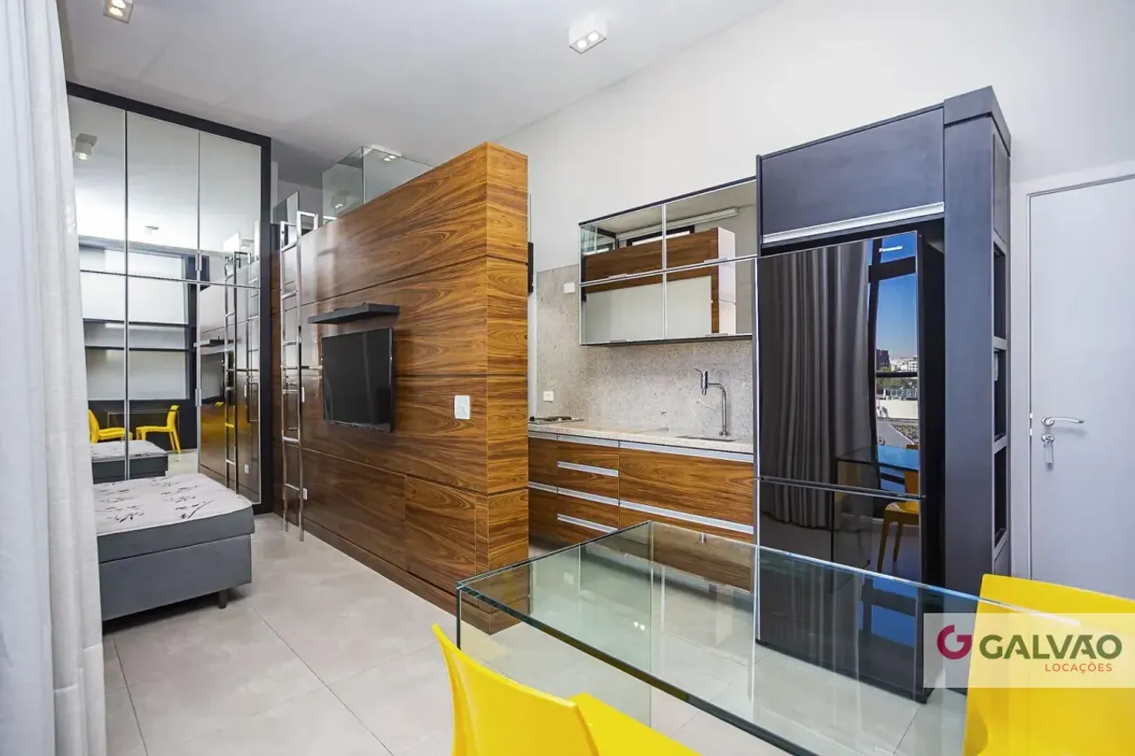 54 m² apartment with open-plan kitchen and balcony — photo 2