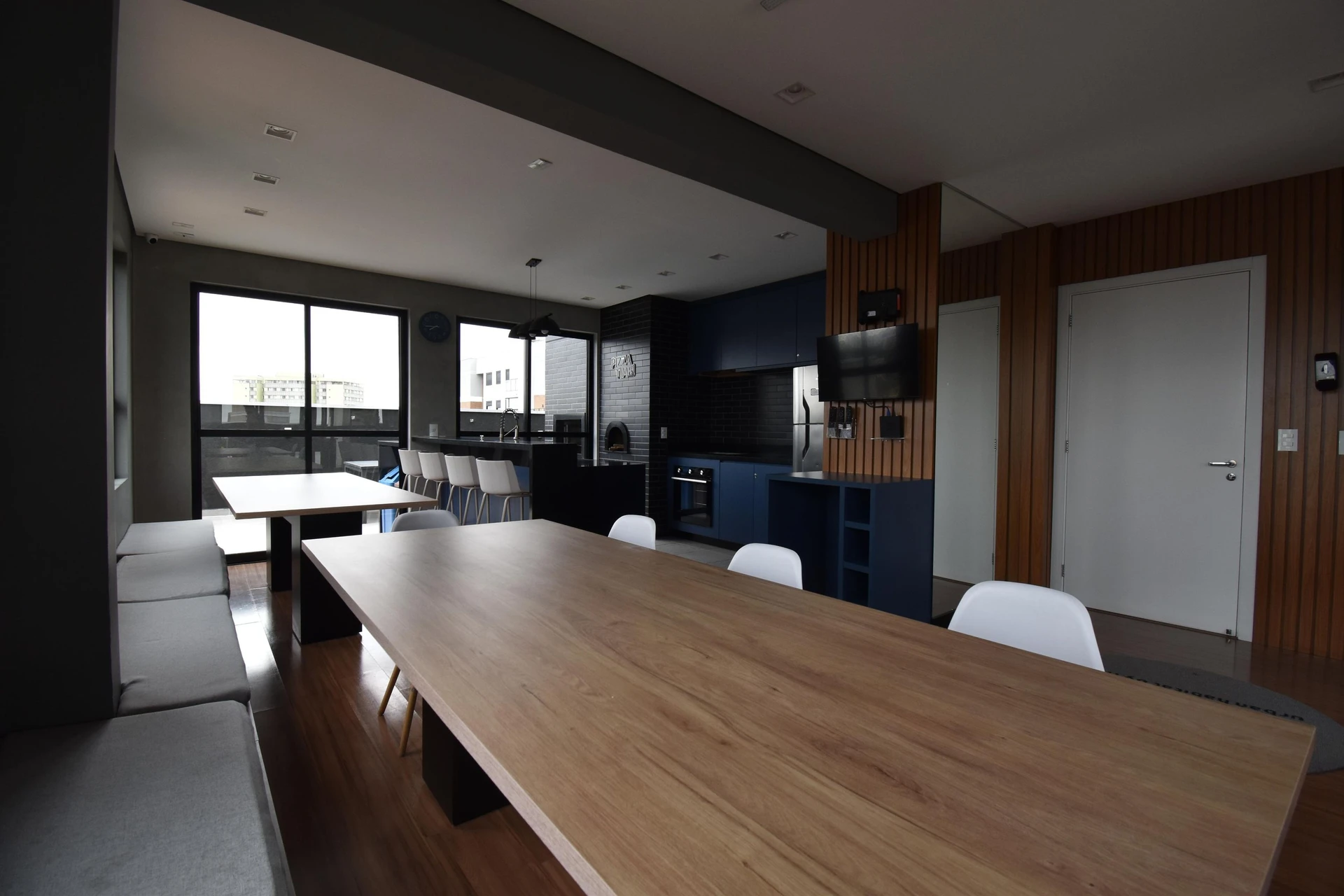 Apartamento de 36 m² com máquina de lavar e varanda gourmet — photo 18