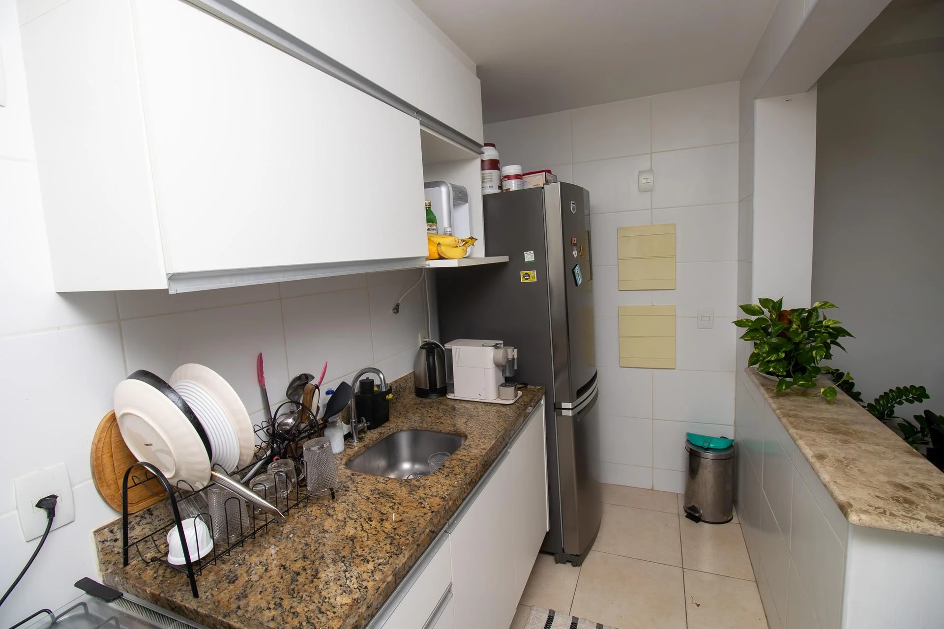 Furnished apartment, 65 m², with a glass-enclosed balcony — photo 15