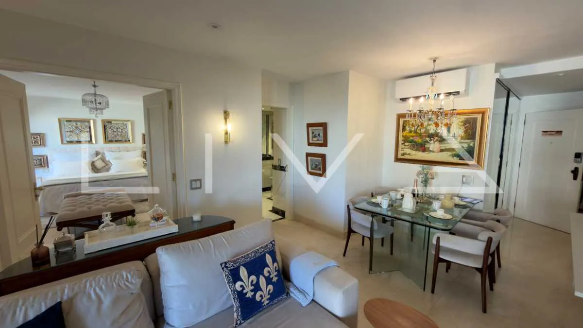 Furnished apartment, 80 m², with a washing machine — photo 16