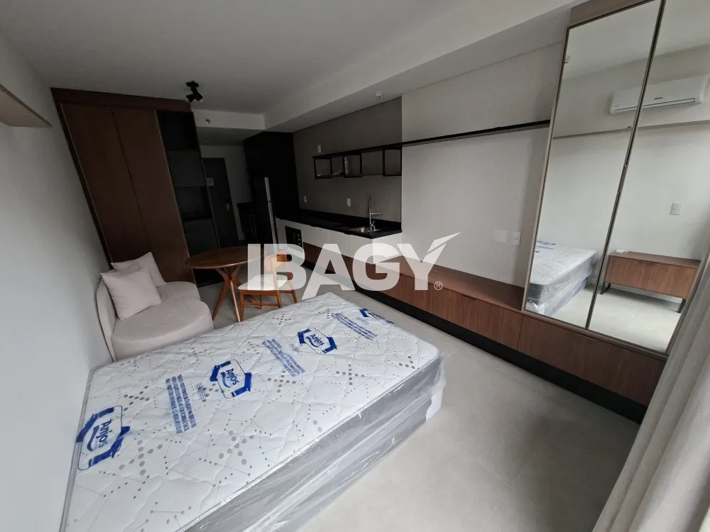 Furnished studio with a glass-enclosed balcony — photo 73