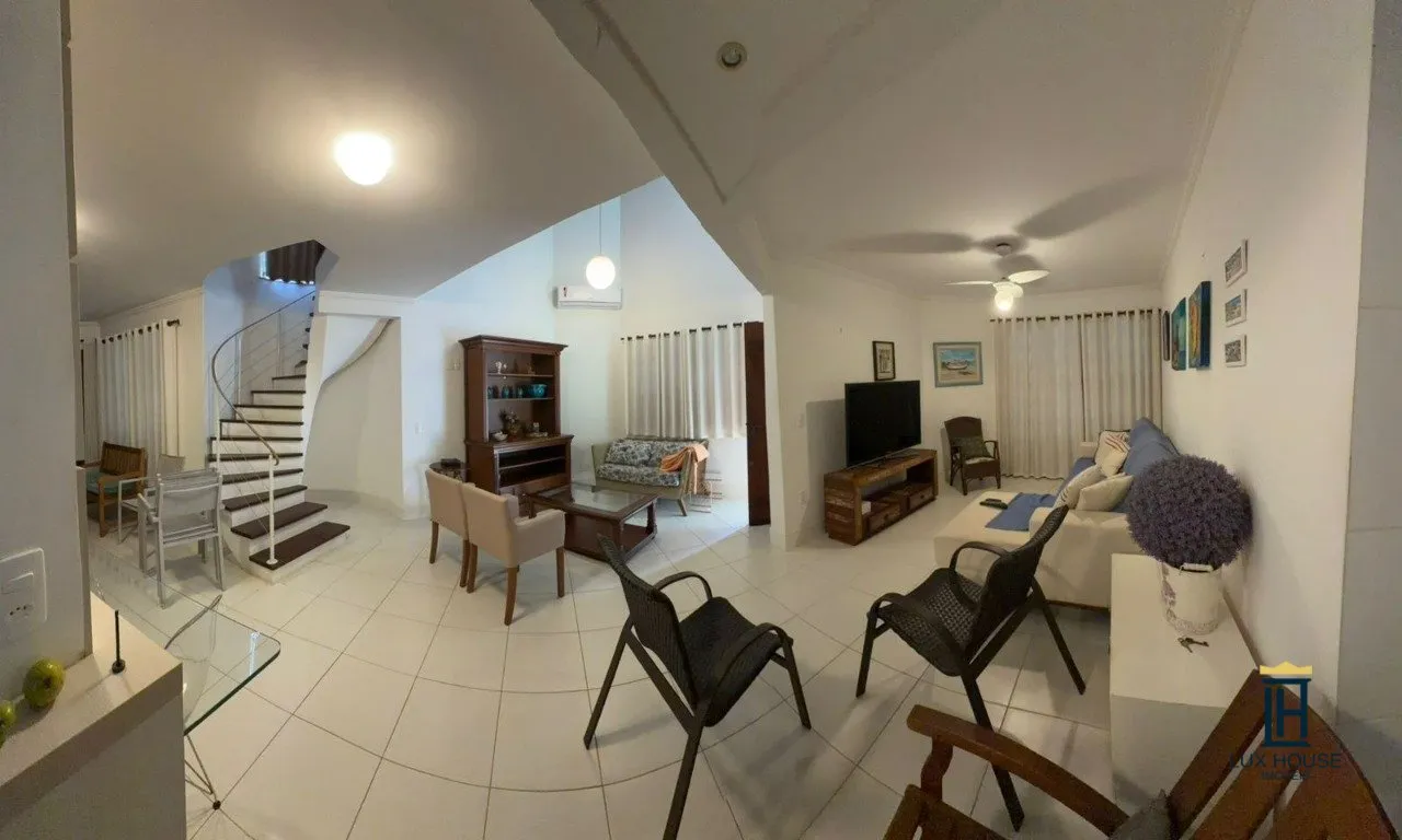 Furnished house with a built-in grill on the balcony