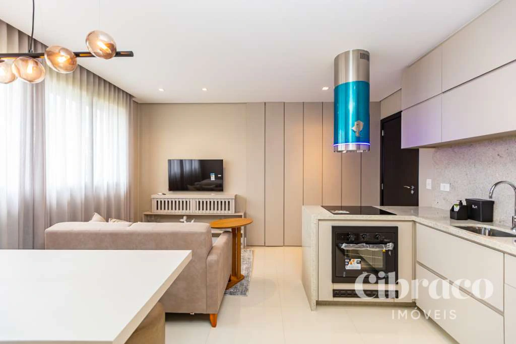 Furnished 1-bedroom apartment with 59.34 m² and parking