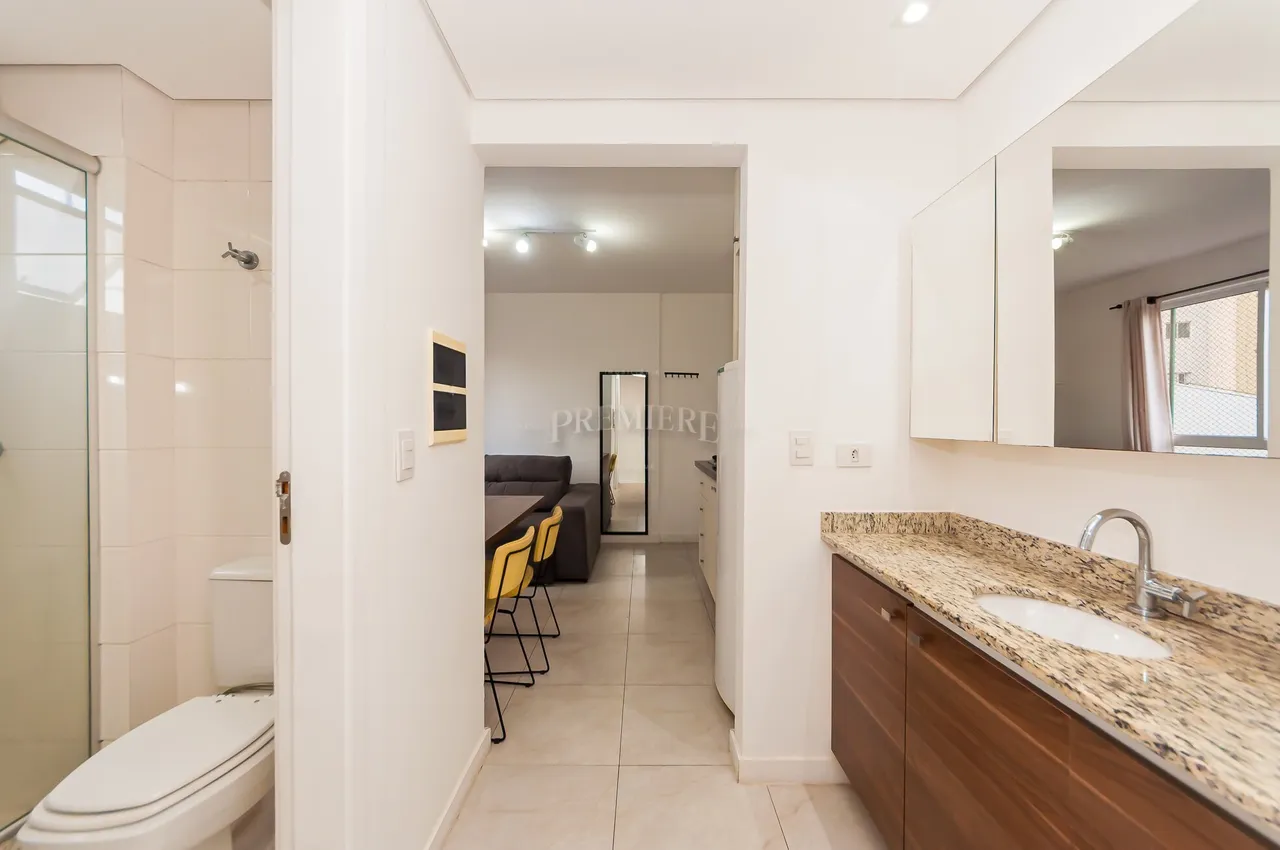 Меблированное студио 60 м² с 1 парковкой и кухней — photo 12