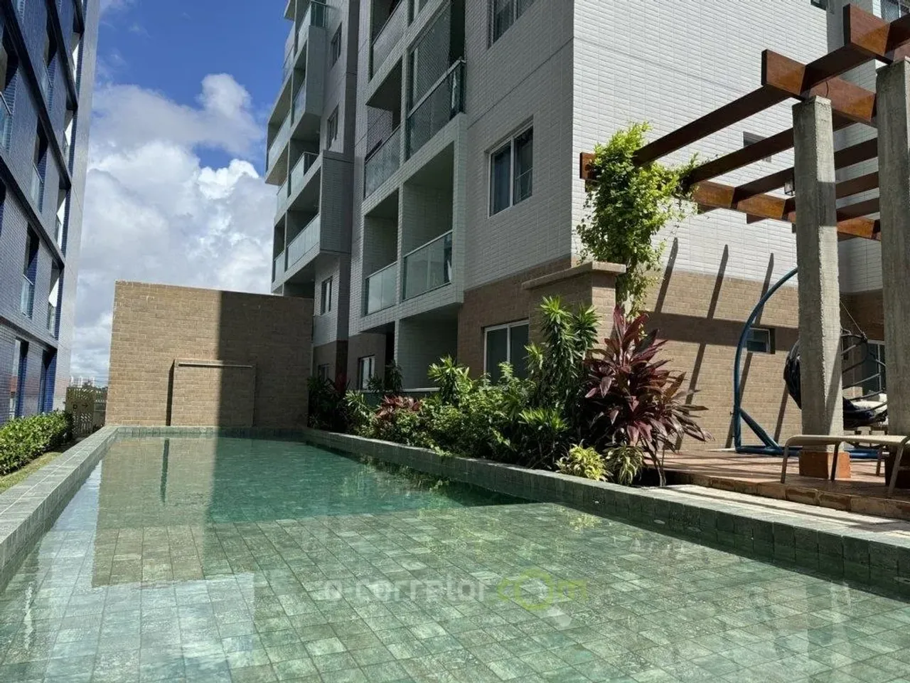 Apartamento de 54,41 m² con 2 dormitorios y balcón