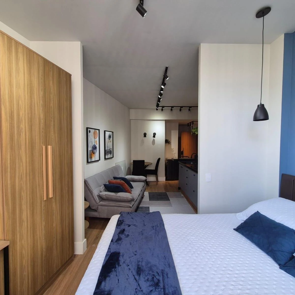 Furnished apartment, 30 m², with a washing machine — photo 6