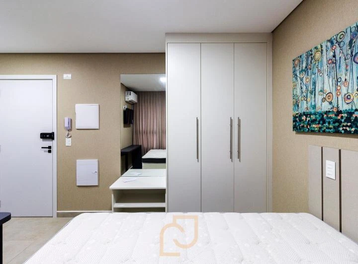 Studio mobiliado de 30 m² com 1 banheiro e sem vaga — photo 4
