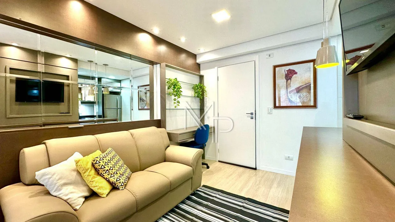 Apartamento mobiliado de 1 quarto com churrasqueira privativa — photo 3