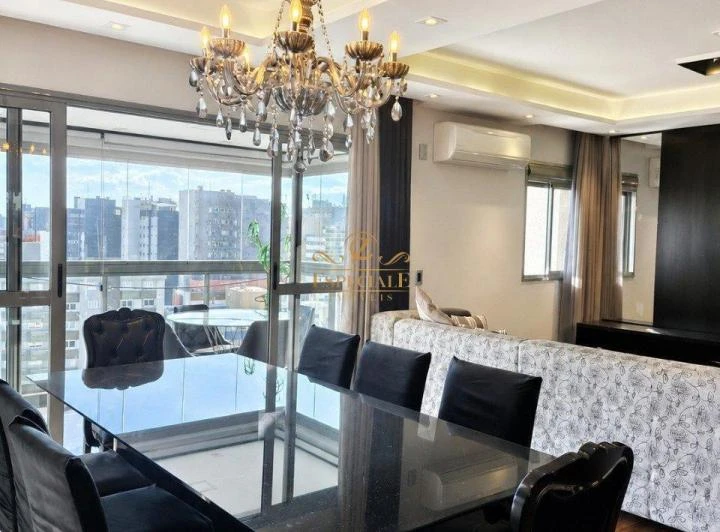 Furnished 167 m² apartment with 3 suites and 3 parking