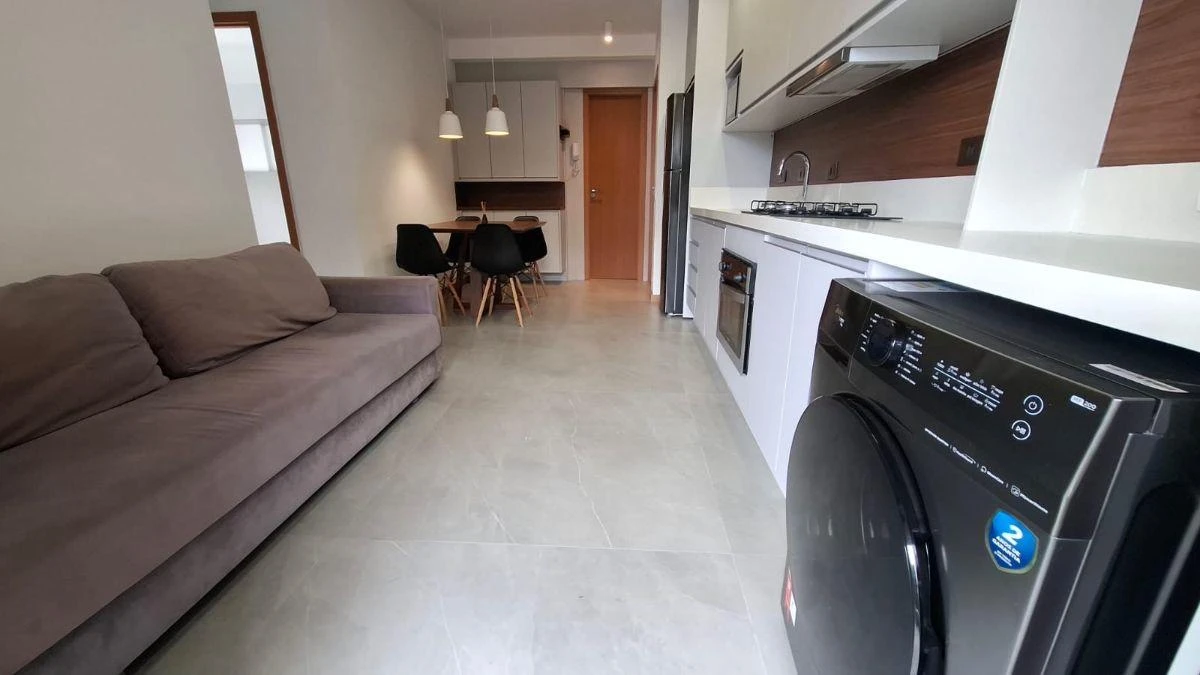 Balcón gourmet y 2 dormitorios: departamento de 53 m² — photo 12
