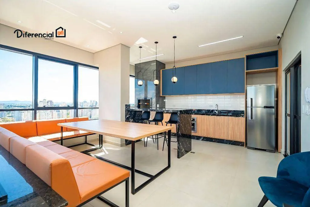 Estudio amueblado con cocina abierta y balcón — photo 28