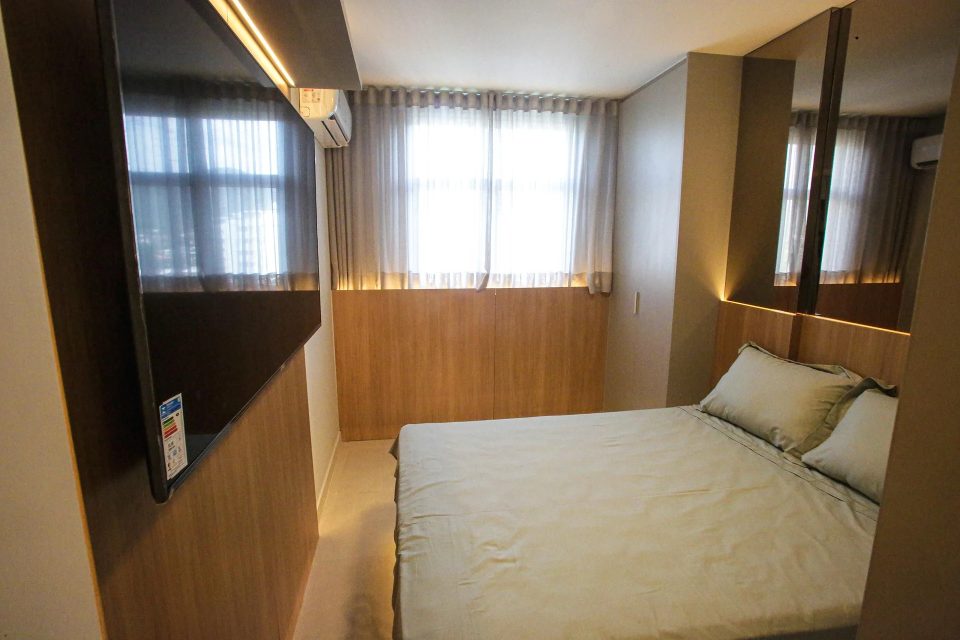 Monoambiente amueblado en edificio con sauna — photo 15