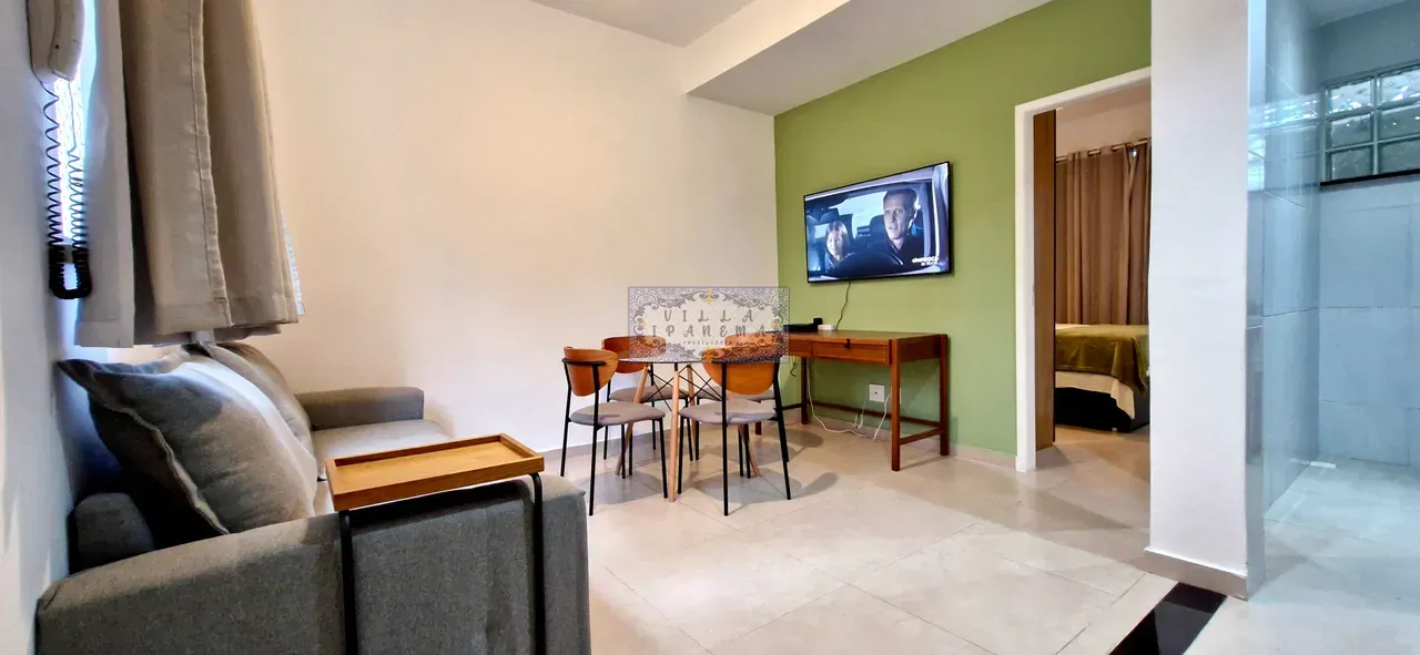 Furnished 1-bedroom apartment with a glassed-in balcony — photo 6