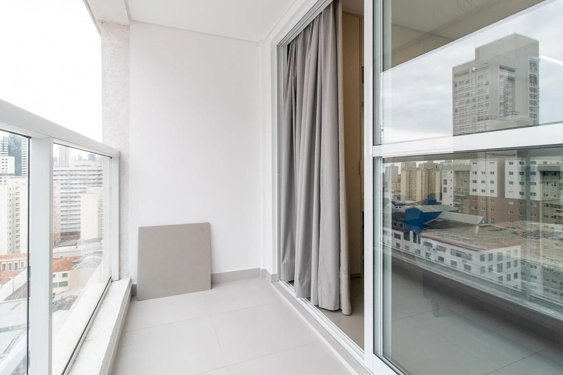 Студия 20 м² со стиральной машиной и панорамными окнами — photo 22
