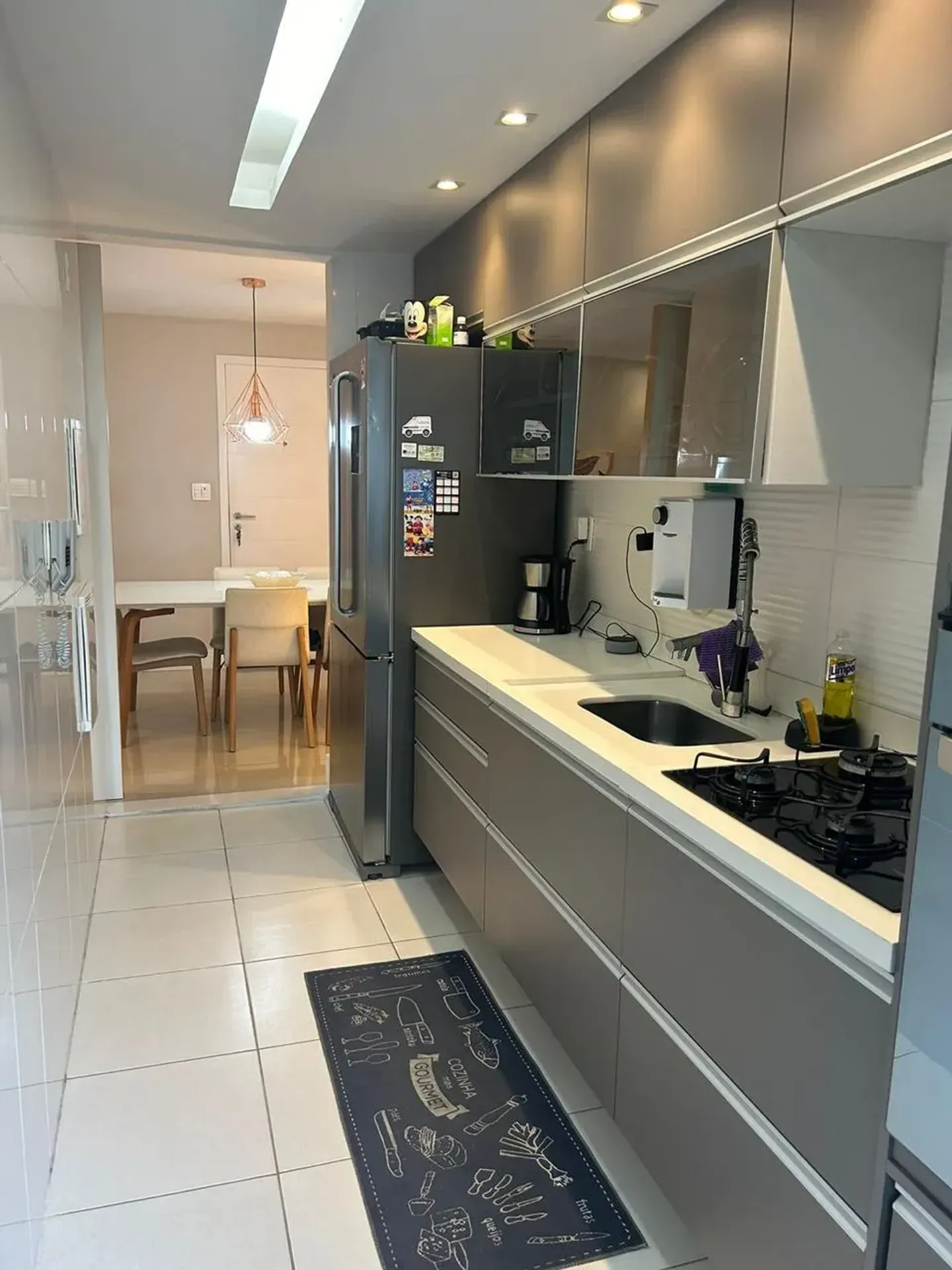 Furnished 93 m² apartment with 3 bedrooms and 1 parking — photo 6