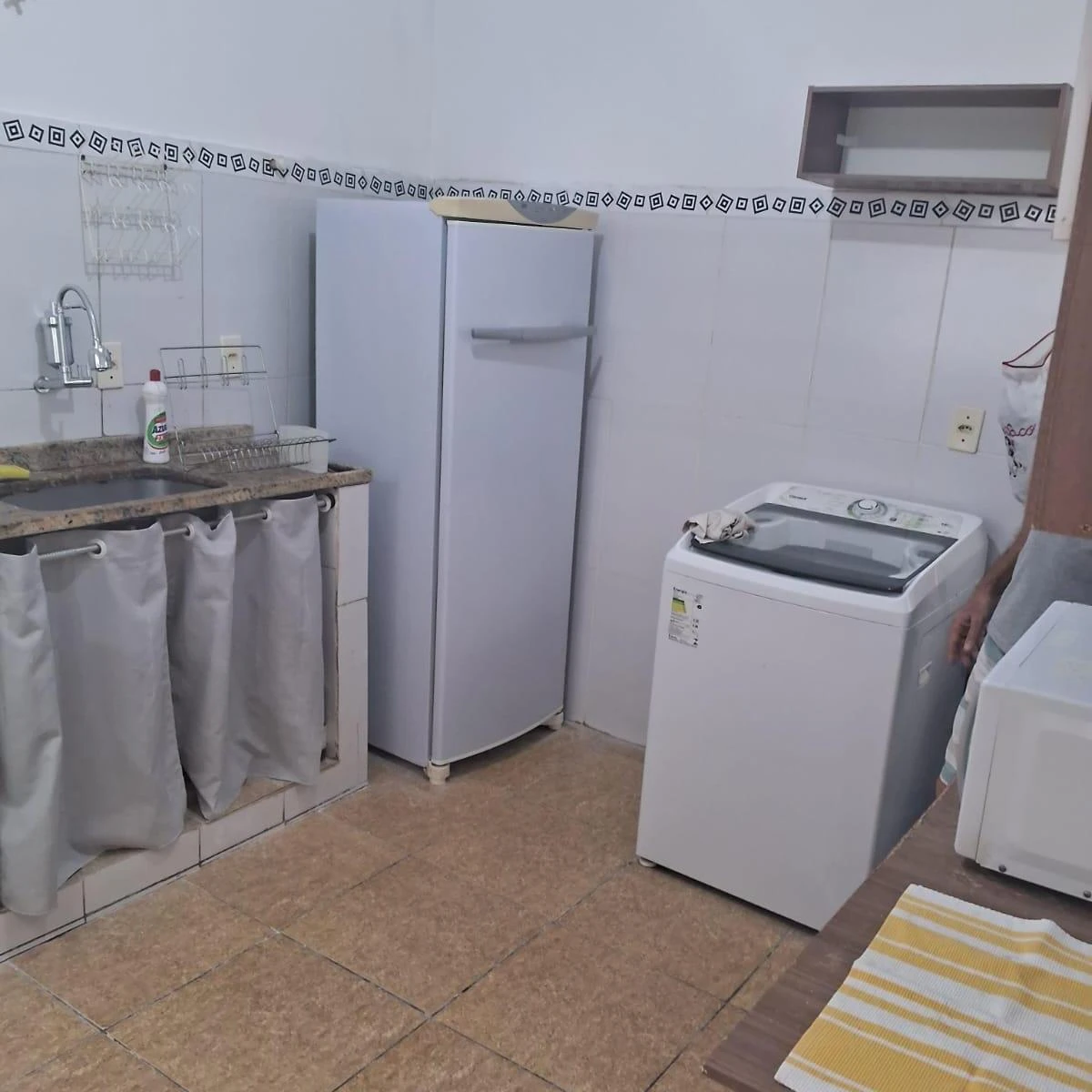 3 quartos e máquina de lavar: apartamento de 70 m²