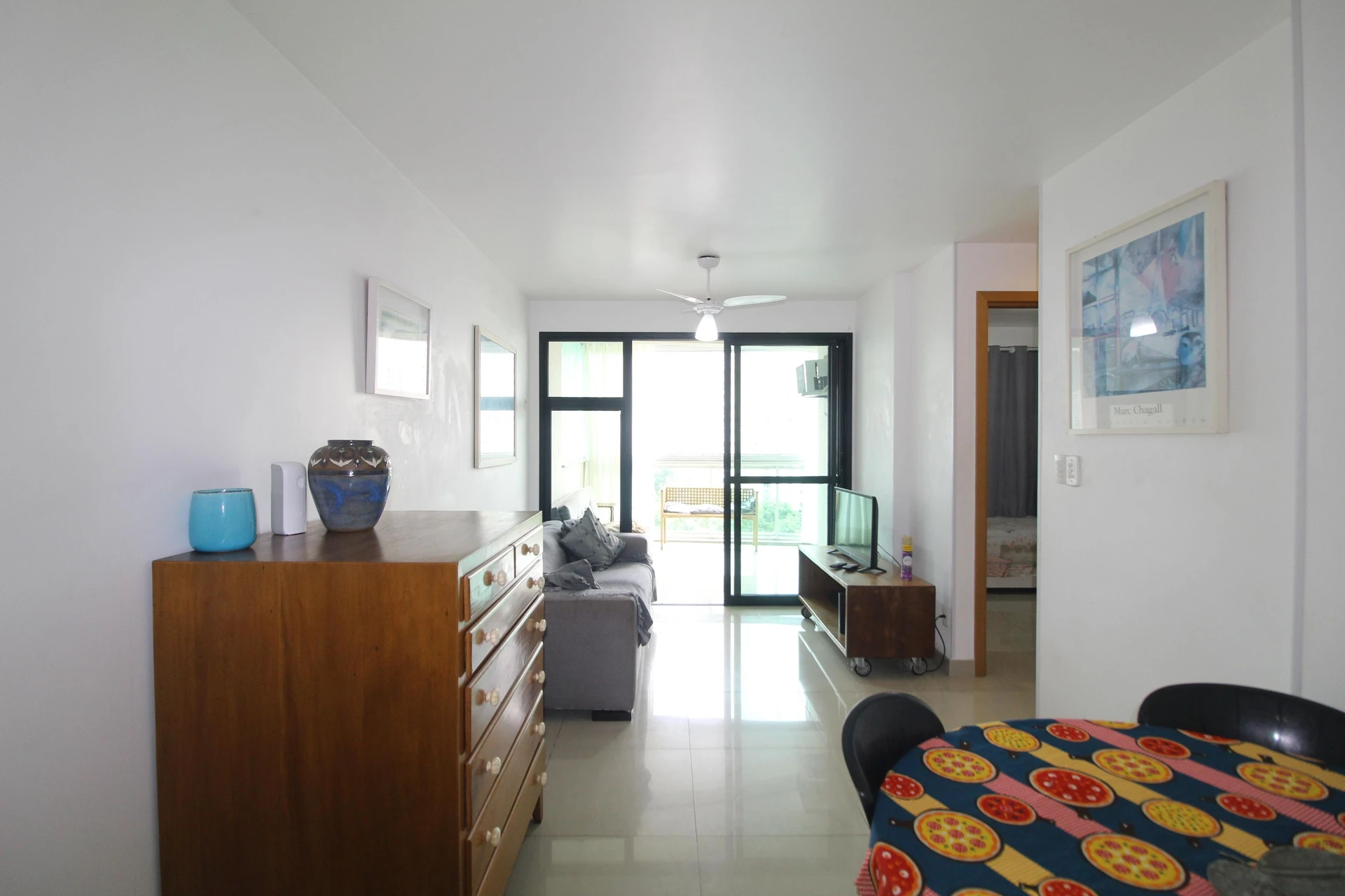 Glass-enclosed balcony in a 3-bedroom apartment, 77 m² — photo 13