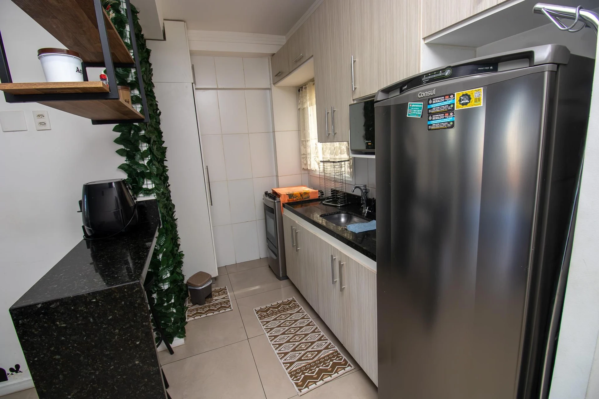 Furnished apartment, 40 m², with a washing machine — photo 15
