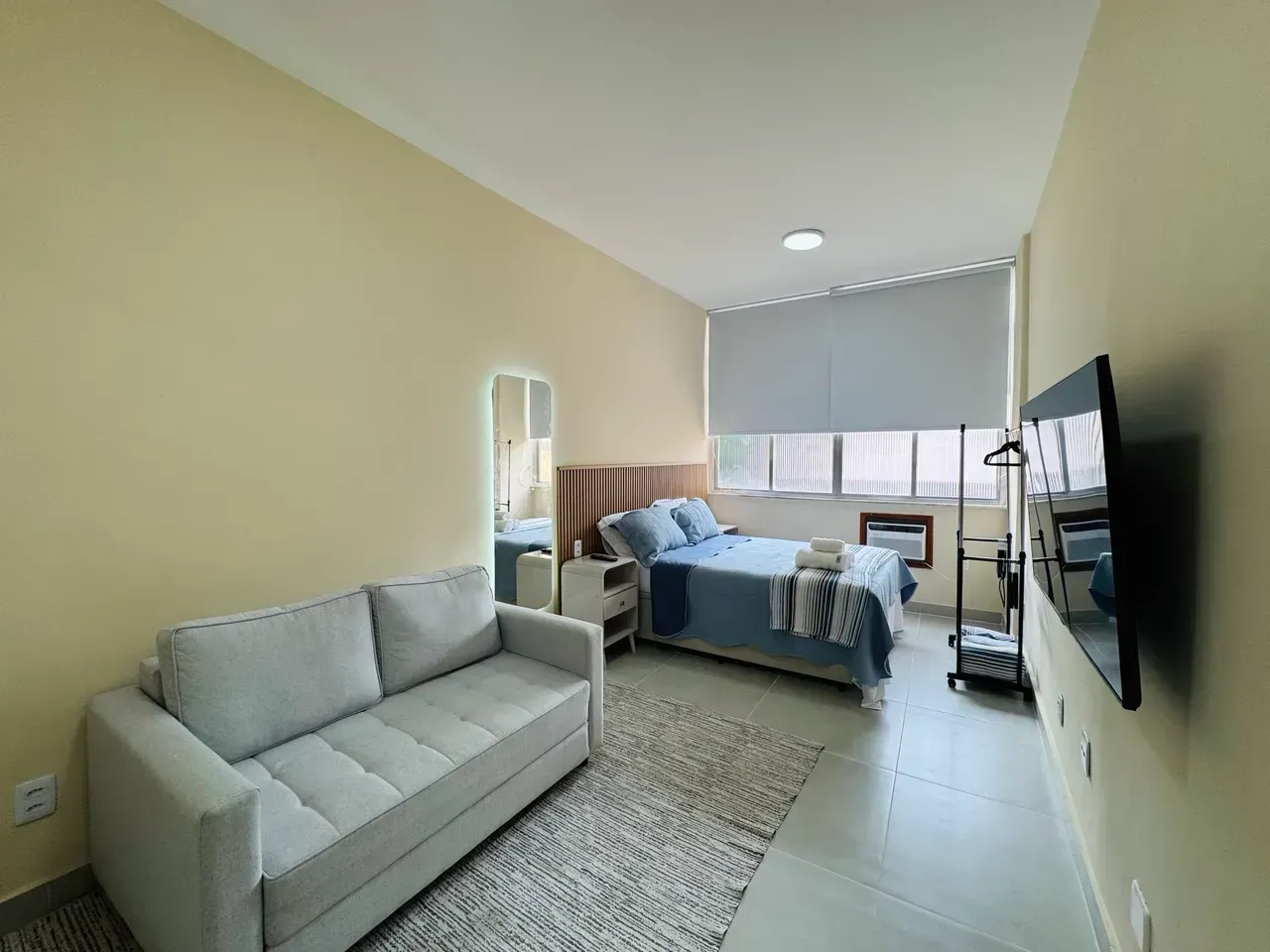 Apartamento mobiliado com cozinha aberta e 1 quarto — photo 8