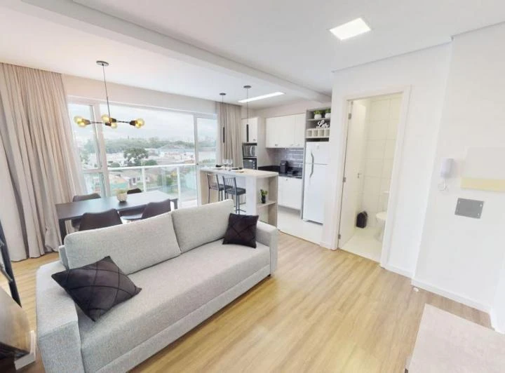 Furnished 1-bedroom apartment with 50 m²