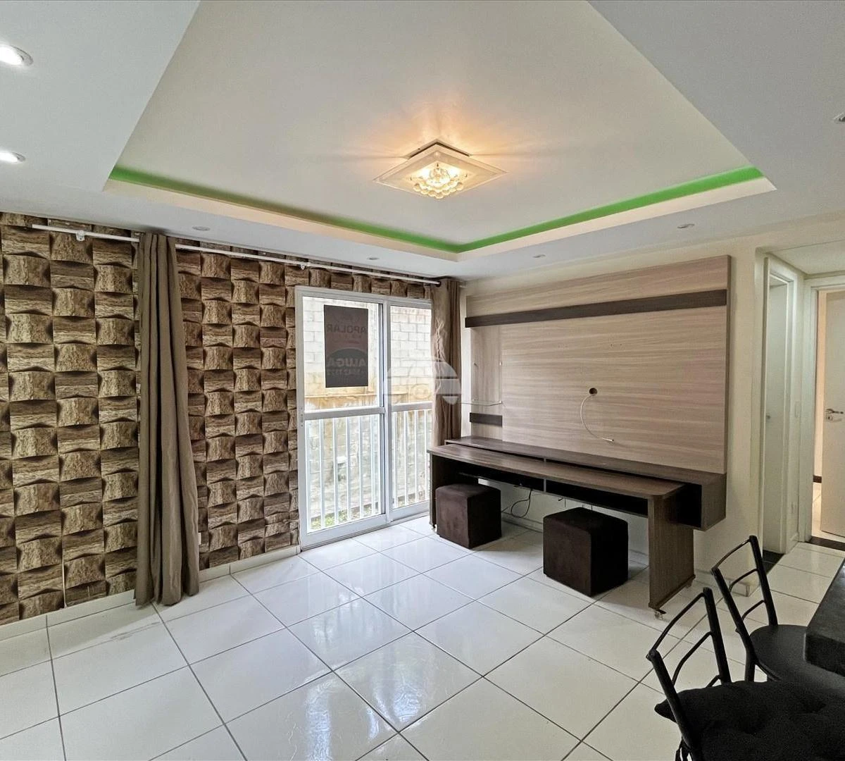 53 m² apartment with 2 bedrooms and 1 bathroom