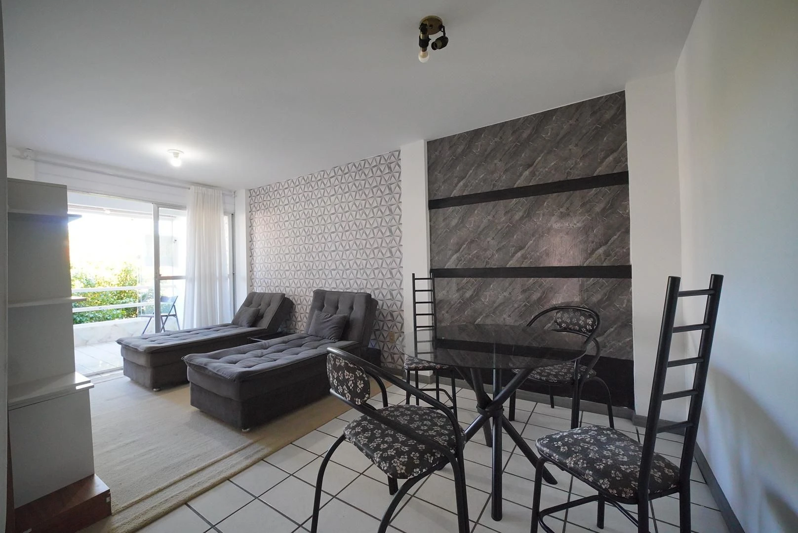 Furnished apartment, 78 m², with a washing machine