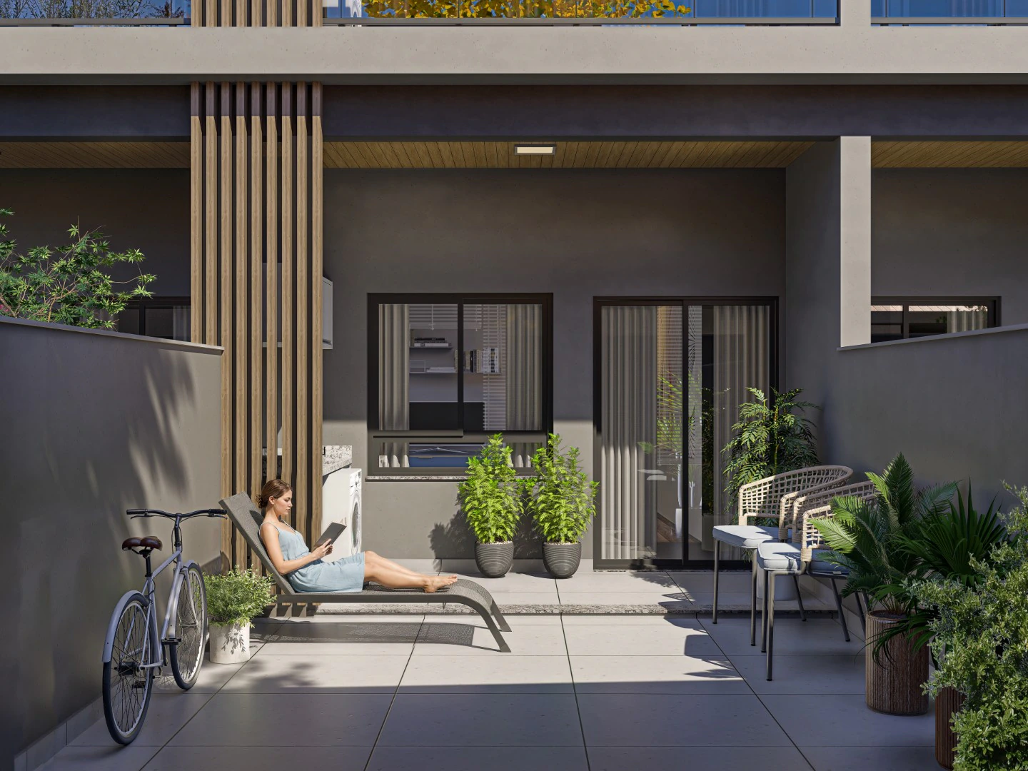 Apartamento mobiliado com 1 quarto e sacada envidraçada — photo 19