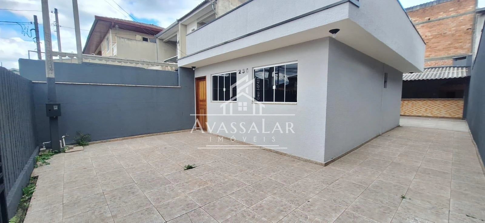 Casa de 50 m² e 2 quartos, Sítio Cercado