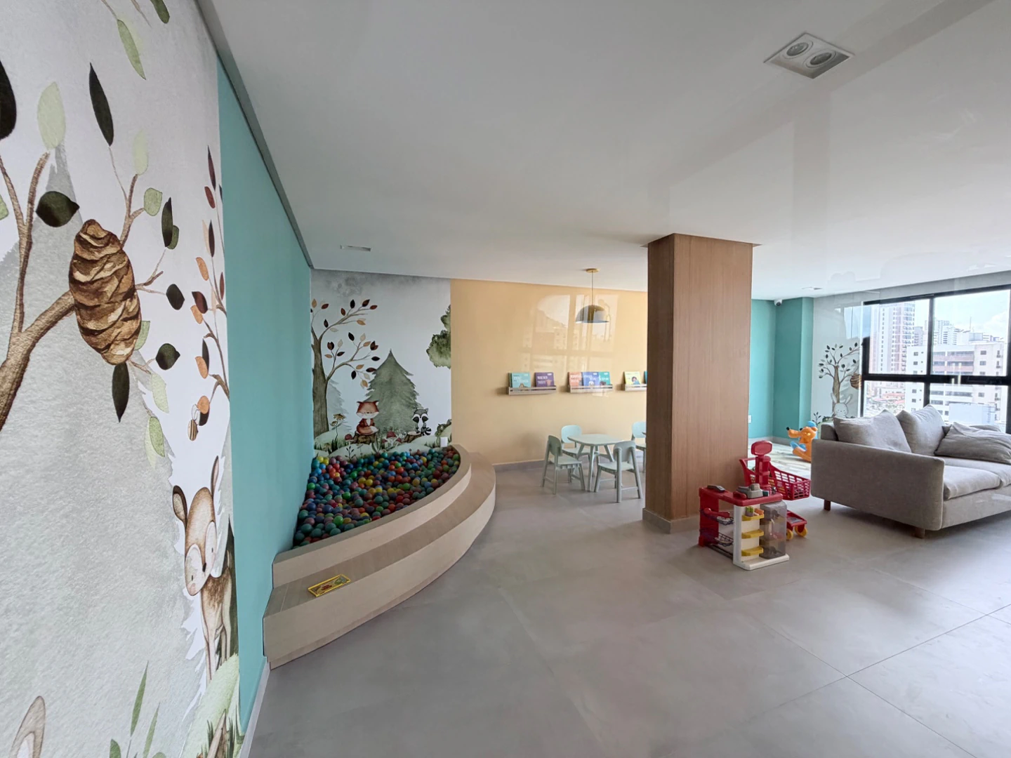 1 quarto e janelas do piso ao teto: apartamento de 40 m² — photo 21