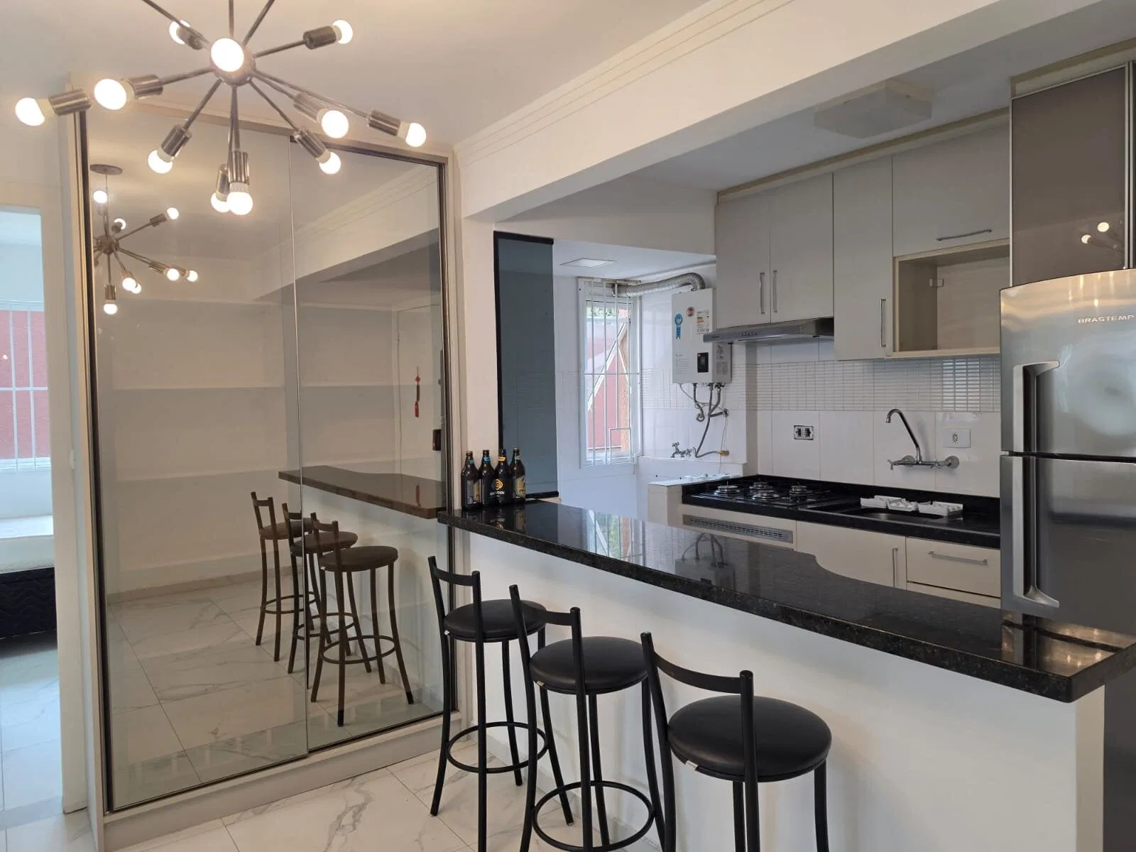 2-bedroom apartment, both with their own bathrooms, 47 m² — photo 4